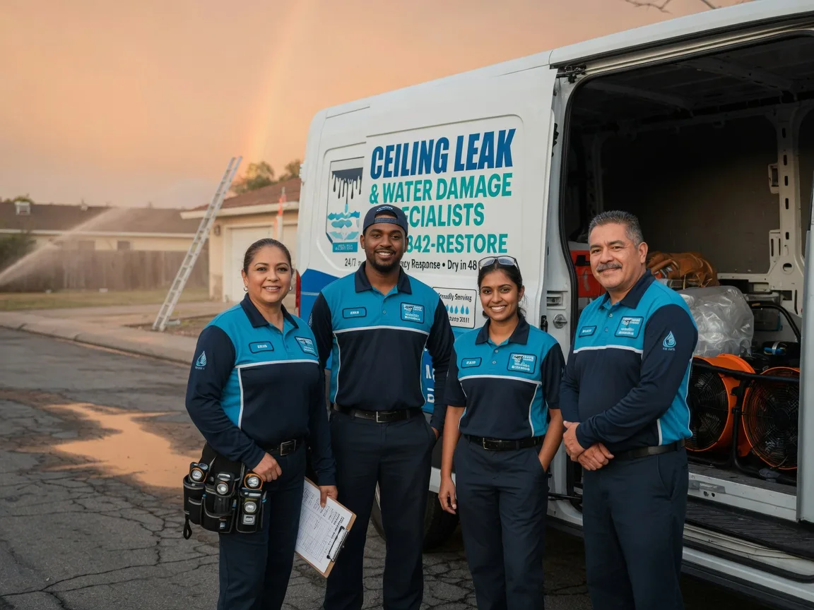 Ceiling Leak Cleanup company in Davis Junction, IL