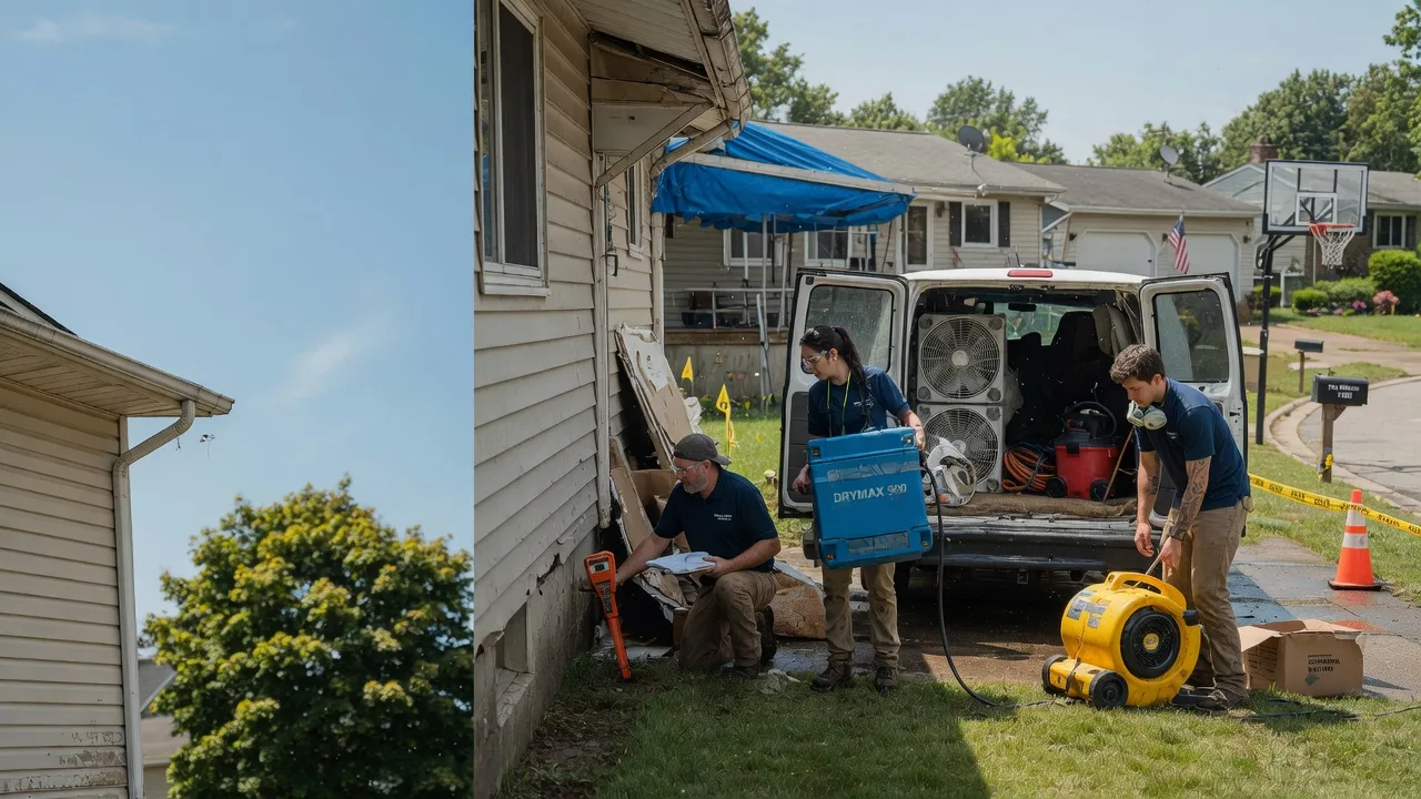 Ceiling Leak Cleanup in Davis Junction, IL near me